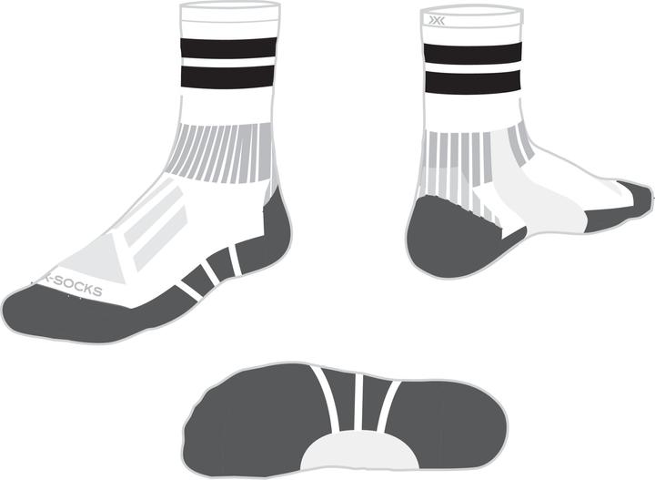 Produktbild X-Socks Core Natural Graphics Crew (35 - 38)