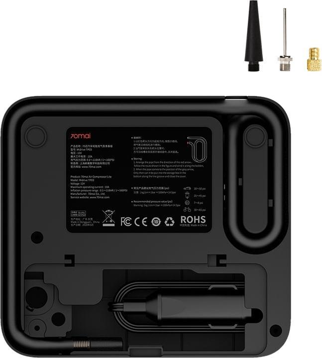 Image du produit 70mai CAR AIR COMPRESSOR LITE/TP03 (0.00 bar, 3 l)