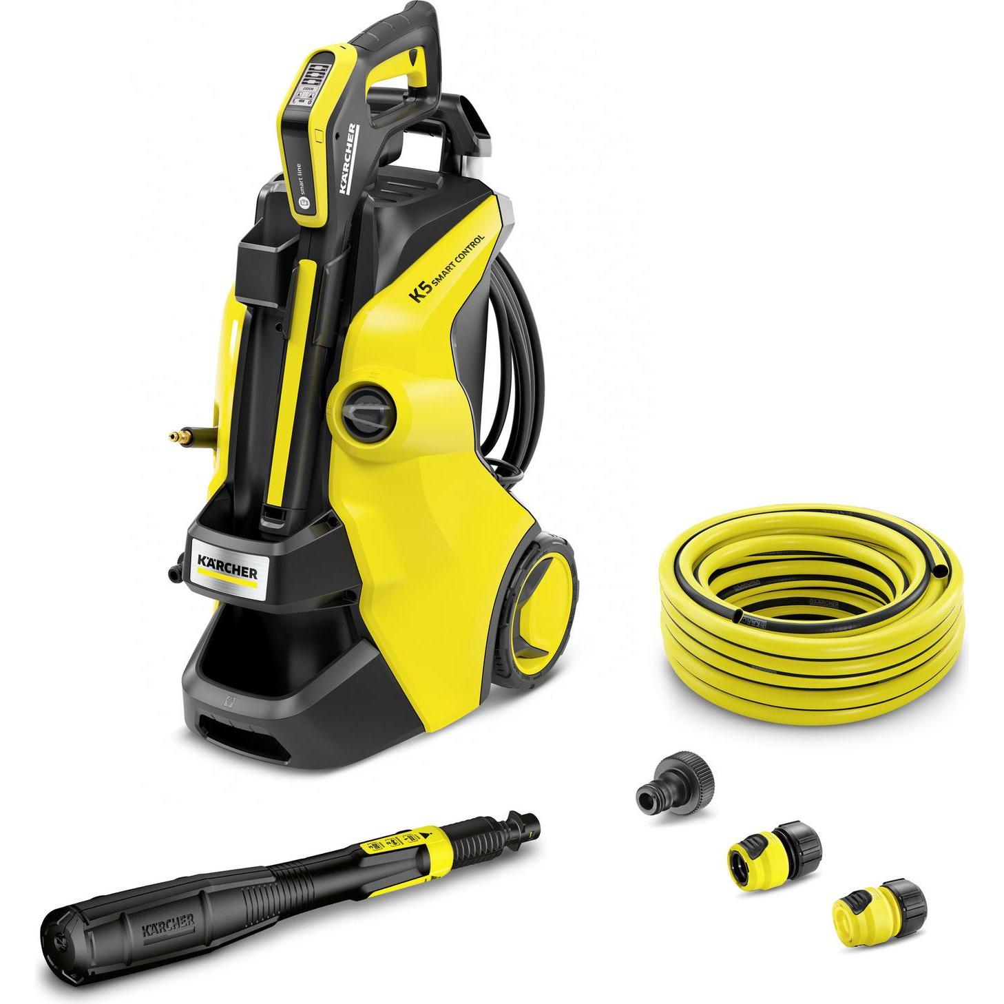 Kärcher, Pulitore ad alta pressione, Karcher Aukšto slÄ-gio plovykla K5 smart Control + DOVANA vandens Å¾arnos rinkinys (Corrente elettrica)