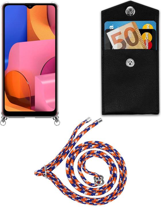 Produktbild Cadorabo TPU Handy Kette SILBER Cover