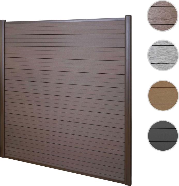 Produktbild JOHN316 WPC Sichtschutzzaun Savon