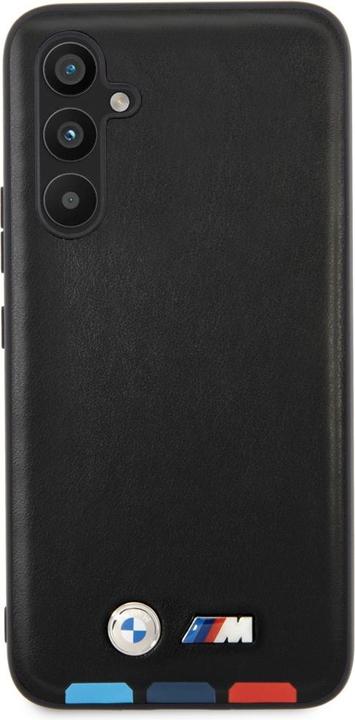 Produktbild BMW Etui BMHCSA5422PTDK A54 czarny/black Leather Stamp Tricolor (Samsung Galaxy A54 5G)