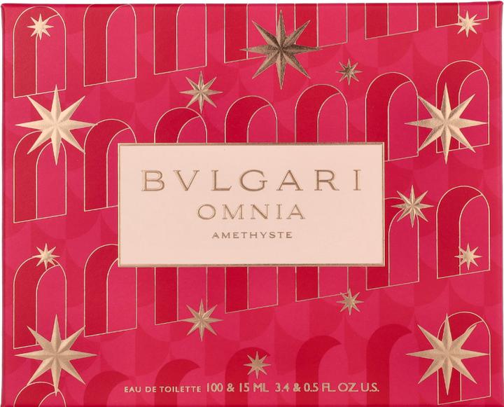 Produktbild Bulgari Bvlgari Omnia Amethyst Christmas 2023 Eau de Toilette 100 / Eau de Toilette 15 (Eau de Toilette, 115 ml)