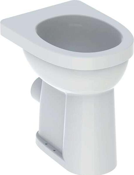 Geberit Keramag Renova Nr. 1 Comfort WC au sol, chasse d'eau plate, surélevée, 6 l, sortie horizontale, 2