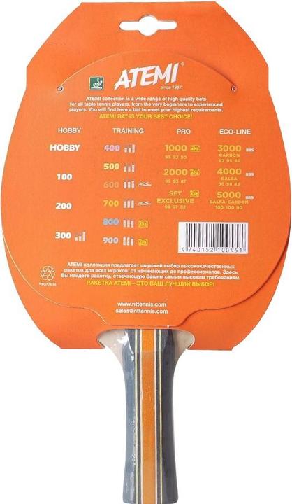 Produktbild Atemi 700 **** Table Tennis Racket (17106)