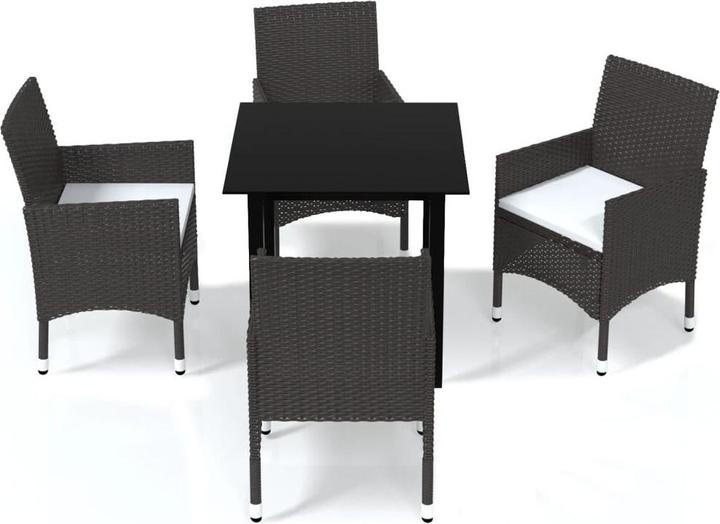 Produktbild vidaXL Essgruppe (53 x 58 x 74 cm)