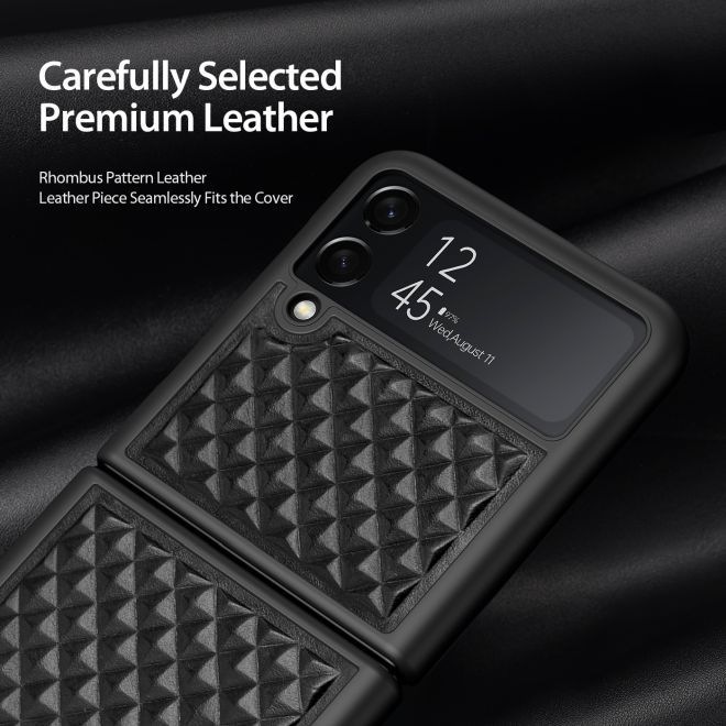Produktbild Dux Ducis Venice Series Echtleder Case (Samsung Galaxy Z Flip4)