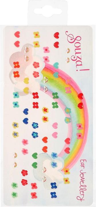 Immagine prodotto Souza Ohrsticker Blumen-Herzen gross