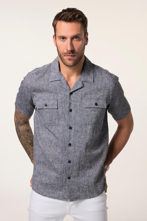 Immagine prodotto JP1880 Hemd, Halbarm, Leinenmix, Pattentaschen, Cuba-Fit (XXL)