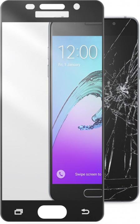 Actual product image Cellularline Screen Protector CAPSULE, Galaxy A3 2016, Black (1 Piece, Samsung Galaxy A3)