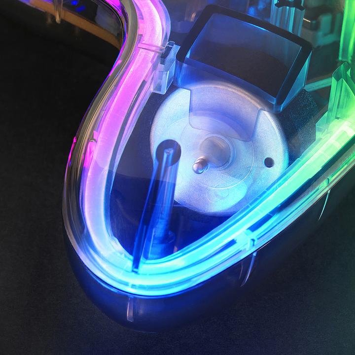 Produktbild Mars Gaming Manette De Jeu Filaire Mgp-C RGB (Transparent) (Mac, PC, Switch, Android, PS3)