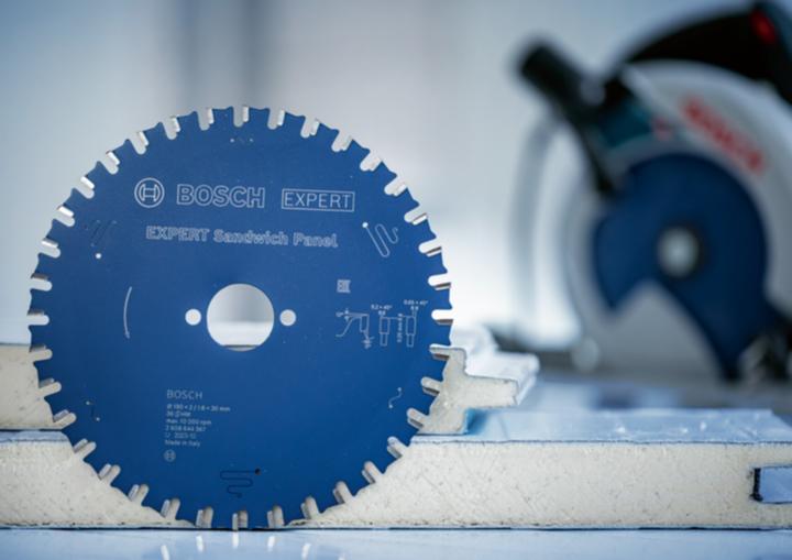 Produktbild Bosch Professional Zubehör Kreissägeblatt Expert for Sandwich Panel, 355 x 30 x 2,6 mm, 80