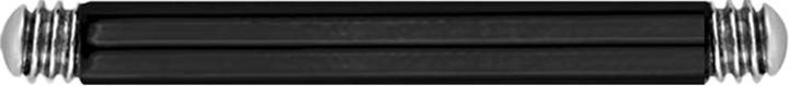 Immagine prodotto Star Piercing Barra per bilancieri nera (senza ottone, Titanio G23)