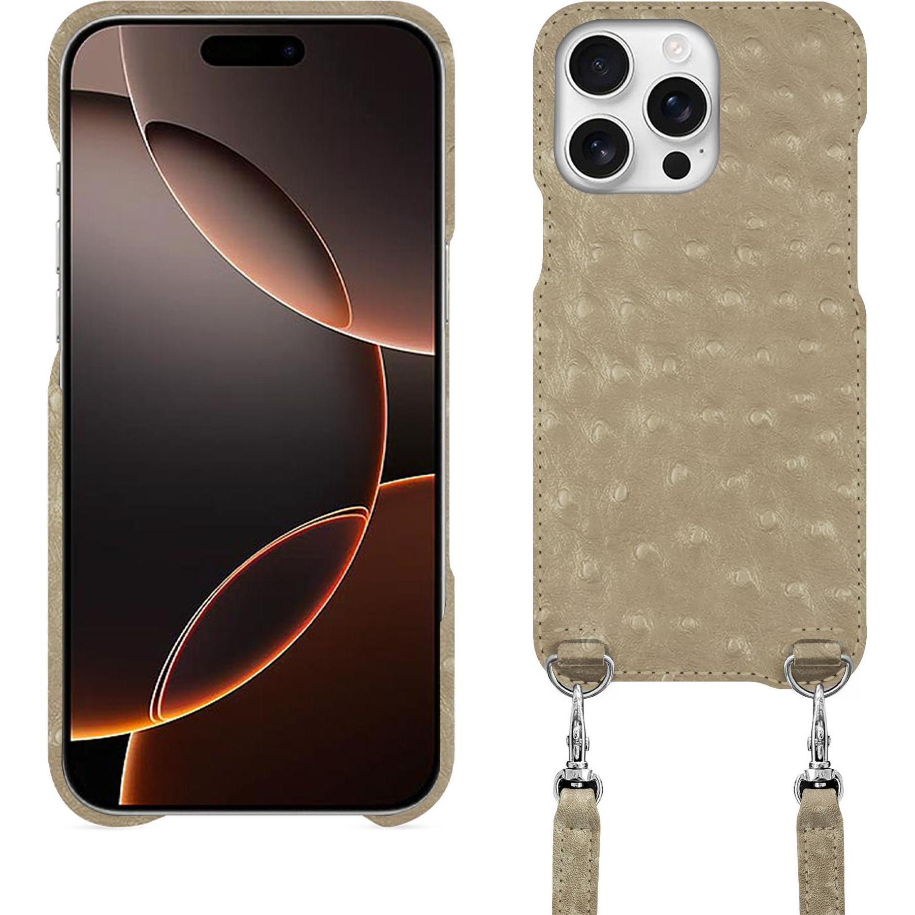 Noreve Schutzhülle mit Schulterriemen Apple iPhone 16 Pro (Apple iPhone 16 Pro), Smartphone Hülle