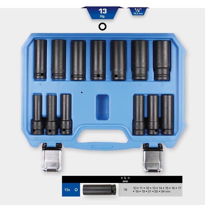 Actual product image Brilliant Tools BT022625 (19 mm, 12 mm, 24 mm, 14 mm, 22 mm, 16 mm, 23 mm, 10 mm, 21 mm, 18 mm, 17 mm, 11 mm, 15 mm, 13 mm, 20 mm)