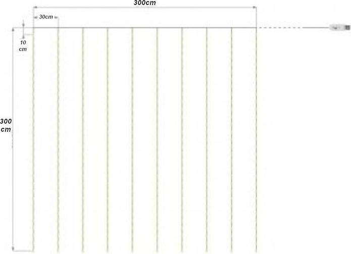 Image du produit Hermex Guirlande (3 m)