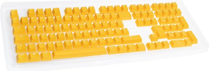 Ducky PBT Double-Shot Keycap Set Yellow