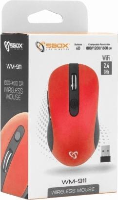 Actual product image Sbox mouse (WM-911) (Wireless)