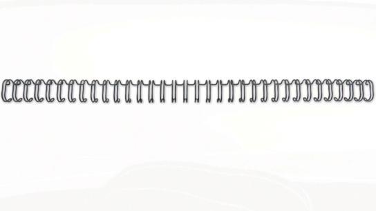 Produktbild GBC Drahtbinderücken 3:1-Teilung