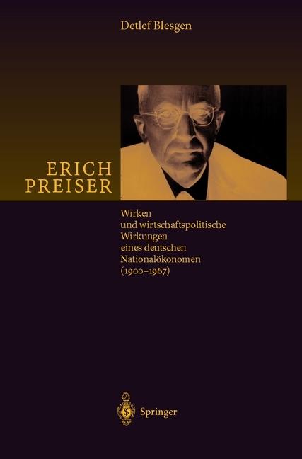 Produktbild Erich Preiser (Deutsch, Detlef J. Blesgen, 2012)