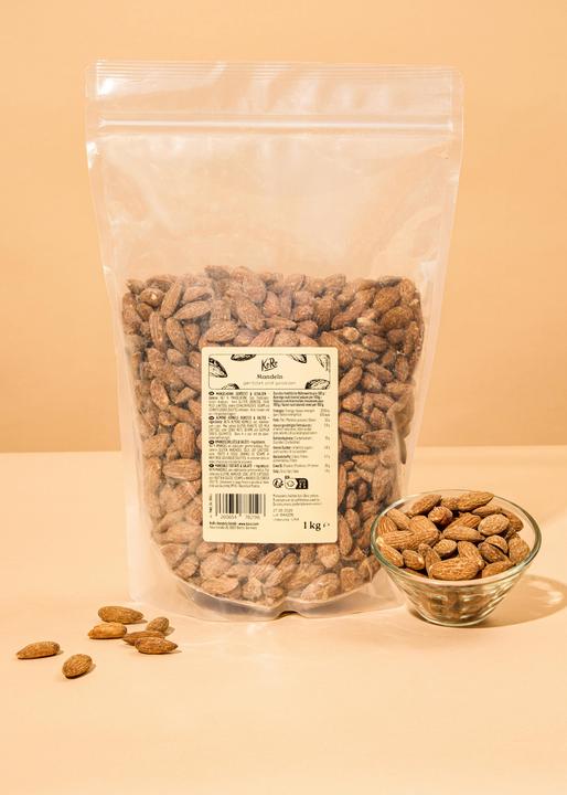 Actual product image KoRo Roasted and salted almond kernels (1000 g)