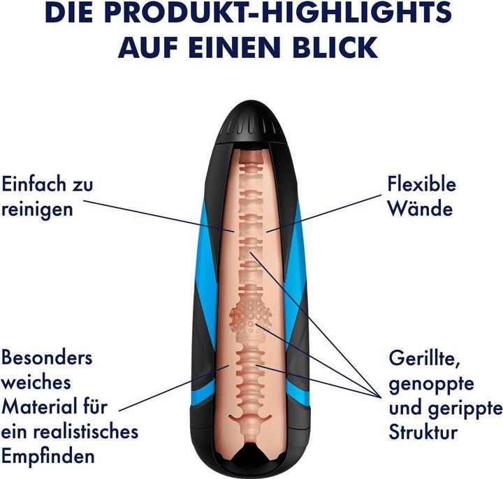 Produktbild Satisfyer Men Sleeve Tri Delights