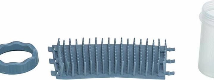 Image du produit Trixie Cure-pattes, M-L, silicone/PP, bleu (Chien)