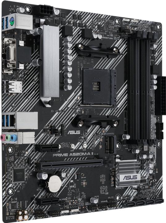 Produktbild ASUS PRIME A520M-A II/CSM (AM4, AMD A520, mATX)