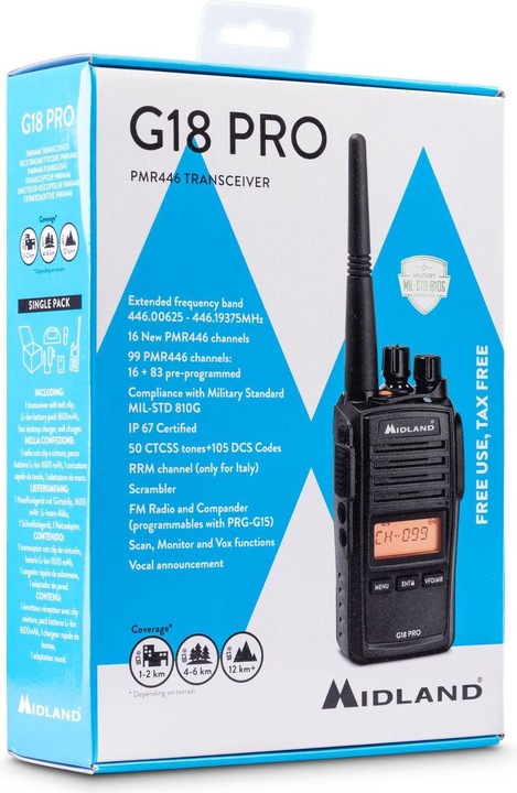 Produktbild Midland G18 Pro (12 km)
