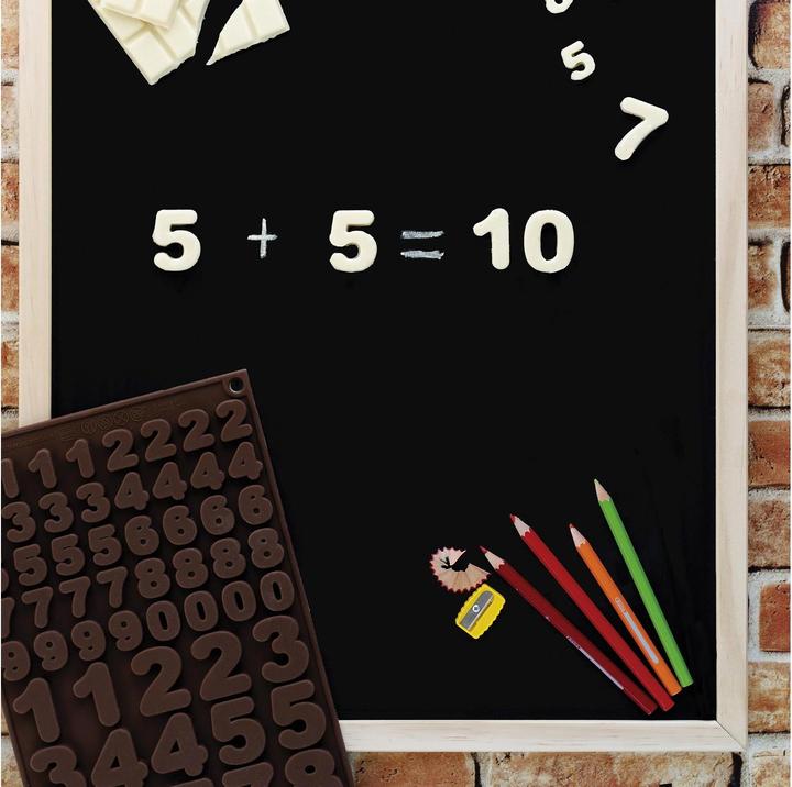 Produktbild Silikomart Sf 174 Choco 123 Silicone Mould