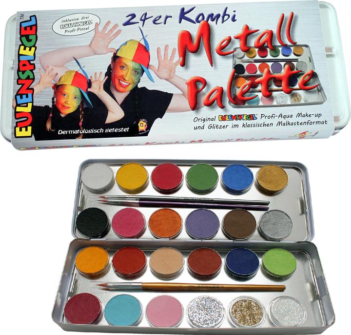 Produktbild Eulenspiegel Schminkpalette 24-er