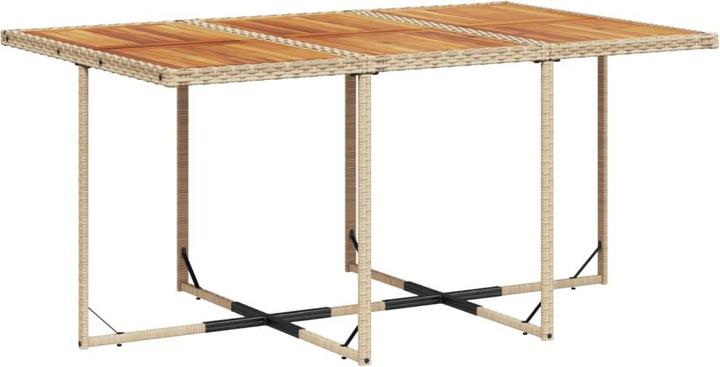 Actual product image vidaXL Garten Essgruppe (165 x 106 x 73 cm)
