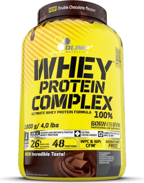 Actual product image Olimp Sport Nutrition Olimp Whey Protein Complex (1800g can) (Vanilla, 1 pcs., 1800 g)