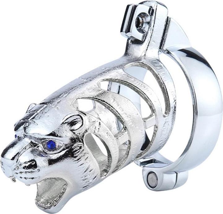 Immagine prodotto CockLock Gabbia di castità per il pene "Blue Tiger" 45 mm