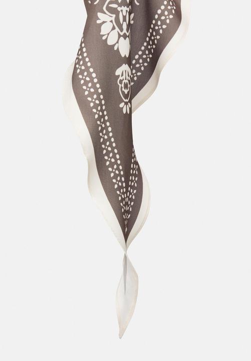 Immagine prodotto Comma Bedrucktes Artwork-Seiden-Mix-Tuch mit Schnallendetail