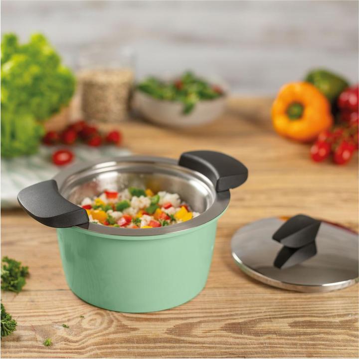 Immagine prodotto Kuhn Rikon Servire la casseruola (14 cm, Pentola, Acciaio inossidabile)