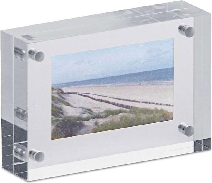 Produktbild Maul Bilderrahmen (B)150 x (T)24 x (H)115 mm, glasklar aus Acryl, im Hoch- oder Querformat nutzbar