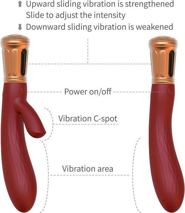 Actual product image Viotec Mina Rabbit Vibrator
