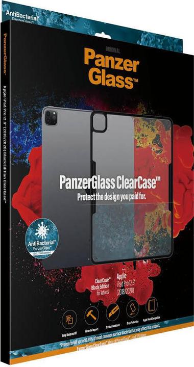 Productafbeelding PanzerGlass ClearCase (iPad Pro 12,9 2021 (5e Gen), iPad Pro 12.9 2018 (3e generatie), iPad Pro 12,9 2020 (4e generatie))