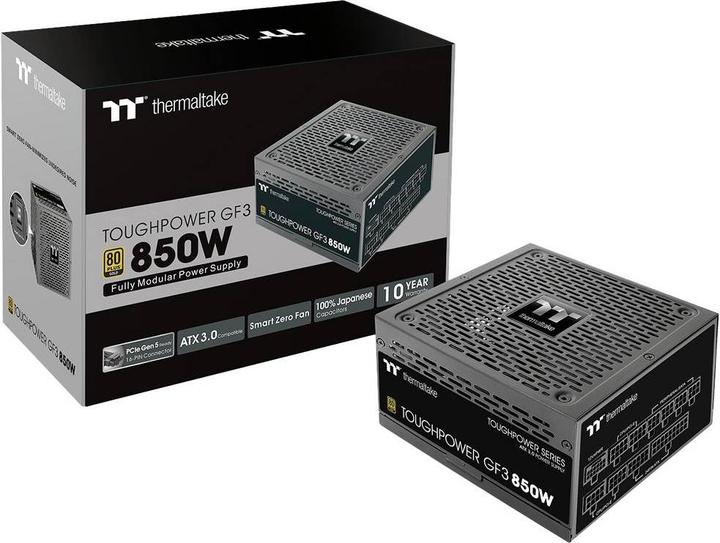 Image du produit Thermaltake Alimentation Toughpower GF3 3.0 PCIe 5.0 (850 W)