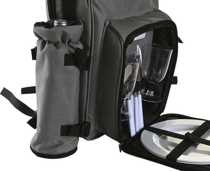 Actual product image DKD Home Decor Picnic set 28,5 x 20 x 39 cm Dark grey