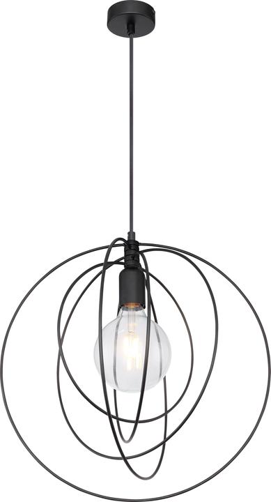 Produktbild Globo Hängeleuchte Sarini schwarz 1xE27 (E27)