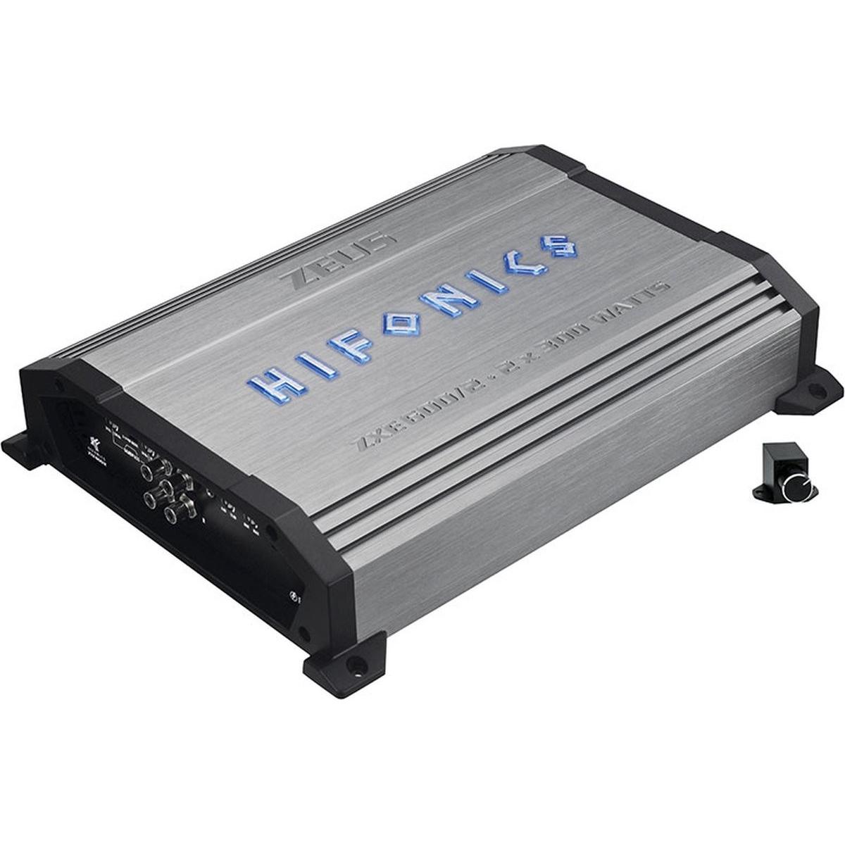 Hifonics, Amplificatore HiFi auto, Zeus Evolution ZXE 600/2, amplificatore a 2 canali, 300 watt (Amplificatore stereo)