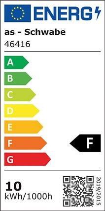 Energie-Label As - Schwabe LED Strahler mit Bewegungsmelder (1000 lm, IP44)