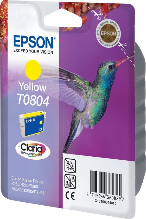Produktbild Epson T0804 Claria Photographic (Y)