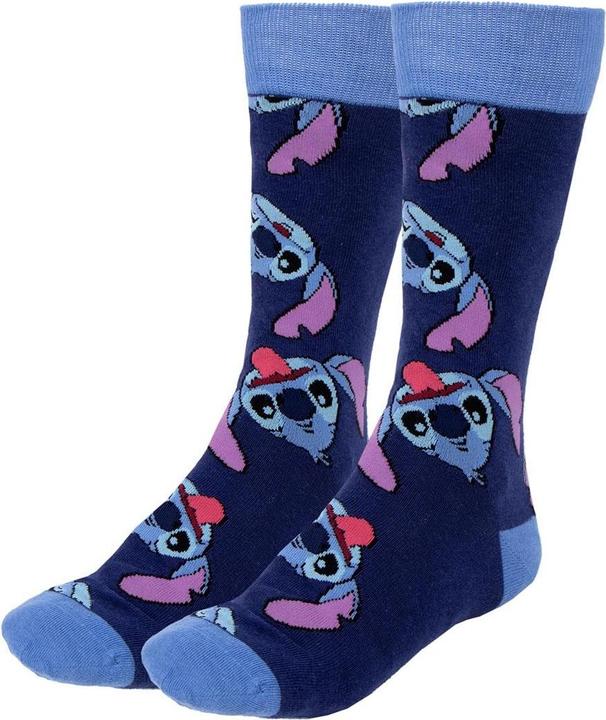 Immagine prodotto Cerdá Calze di Lilo & Stitch Faccia di Stitch 36-43 (Confezione singola, 36 - 43)