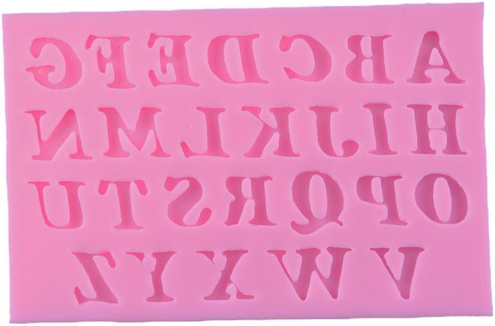 Actual product image Stafil Silicone mould "Mini Alphabet"