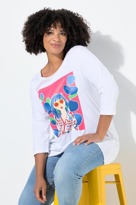 Produktbild Angel of Style T-Shirt, A-Linie, Frauen-Motiv, Rollkanten (60)