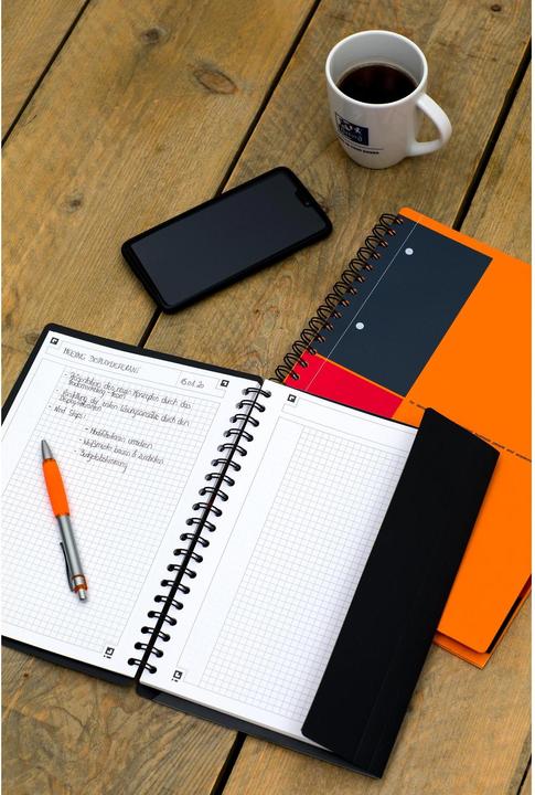 Produktbild Oxford Spiralbuch (A5+, Kariert, Weicher Einband)