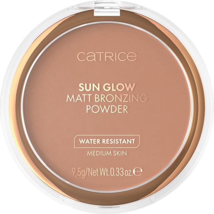 Catrice Sun Glow Matt Bronzing Powder (030 Medium bronze, Bronzer, 9.50 g)